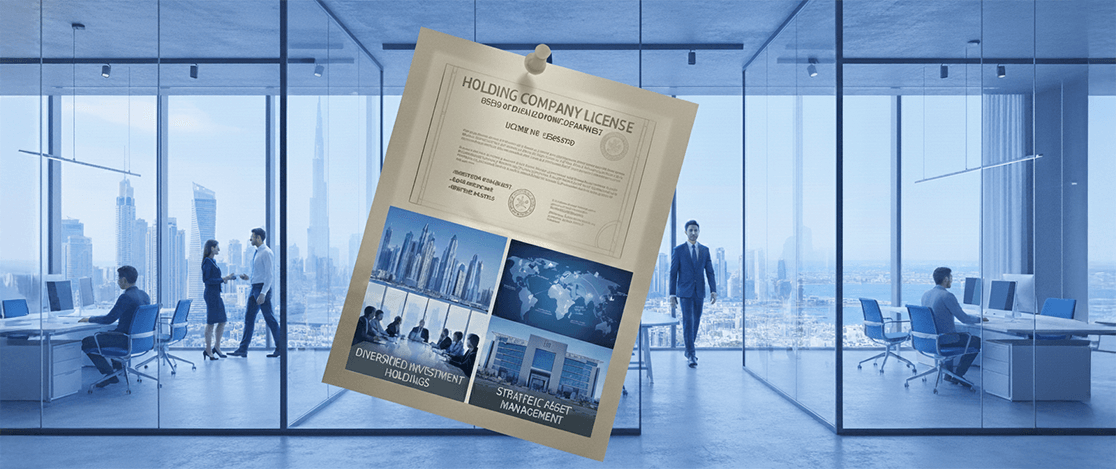 How to get holding company license in Dubai