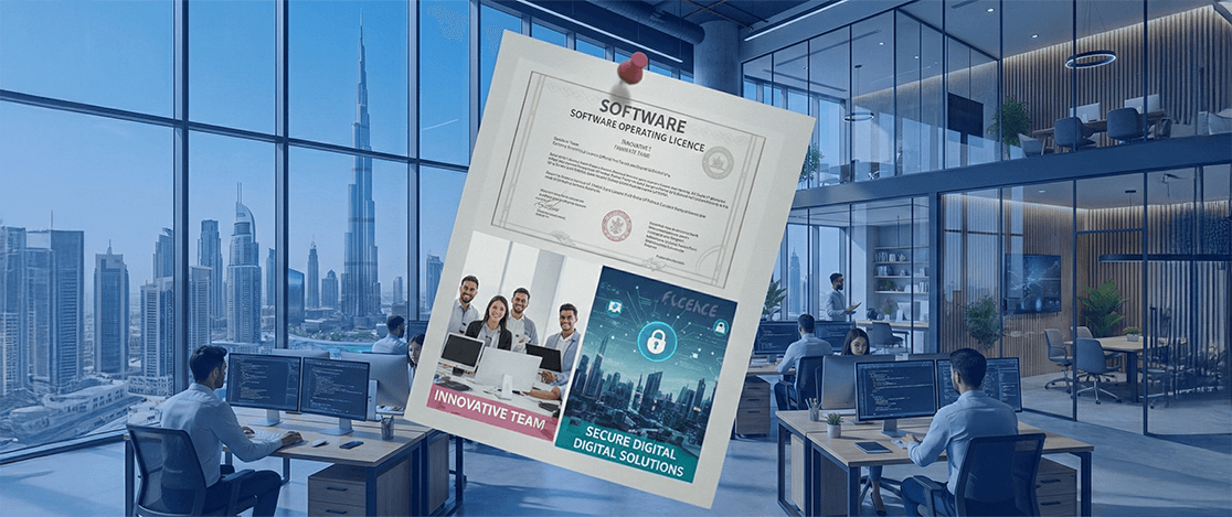 How to get a software license in Dubai
