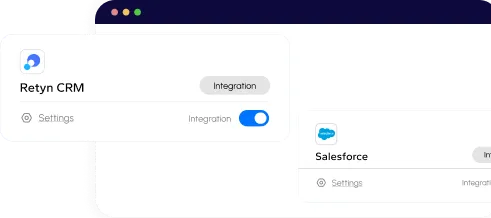 Seamless CRM integration