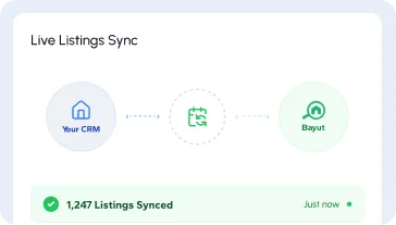 Instant listing synchronization