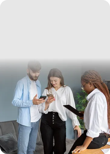 Mobile Responsive Client Messaging and Matching Application View