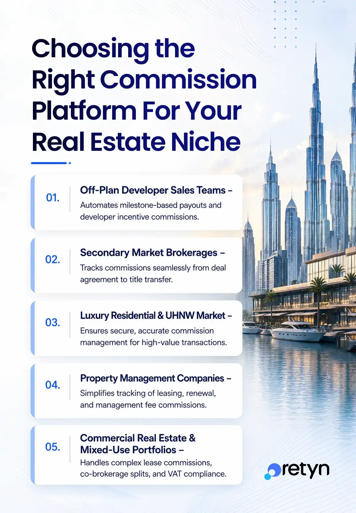 Choosing the right realestate platform
