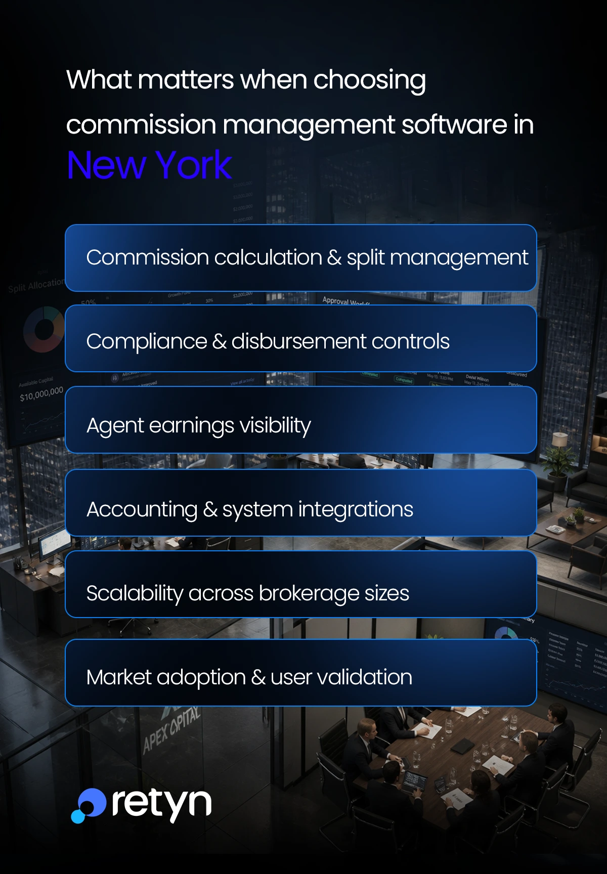 Choosing Real Estate Commission Software for New York