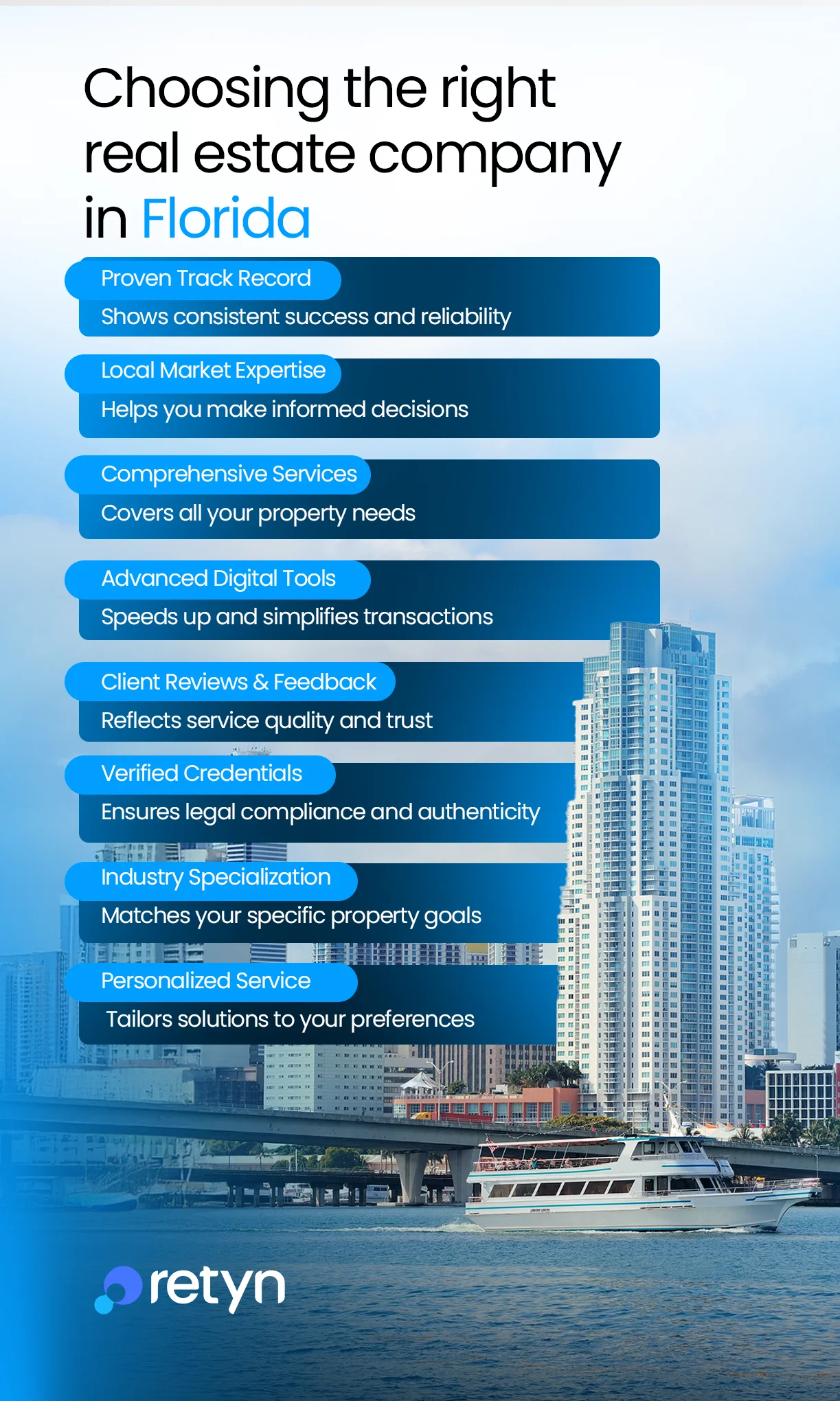 choosing right real estate company florida