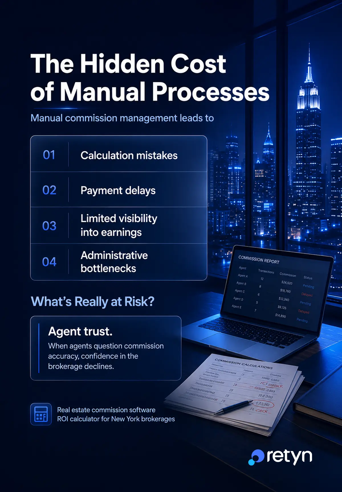 Hidden cost of manual commission management