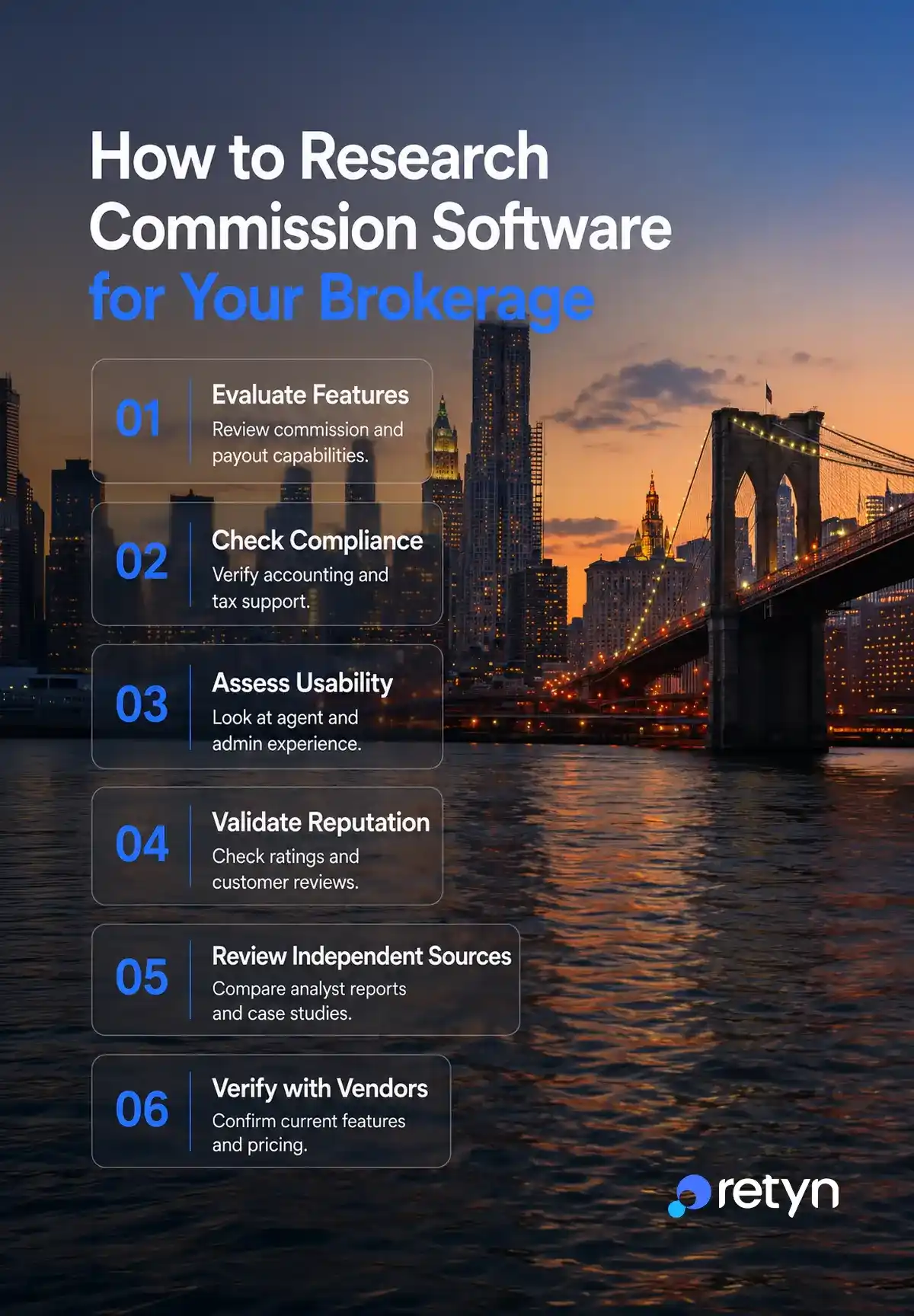 Research commission software for brokerage