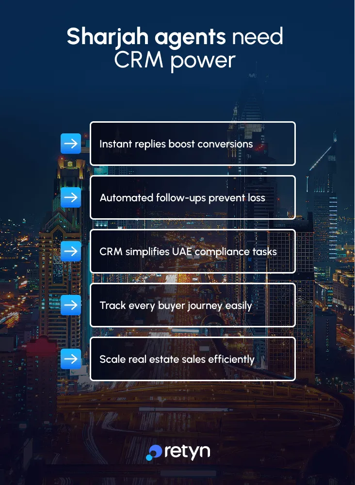 sharjah agents need crm power