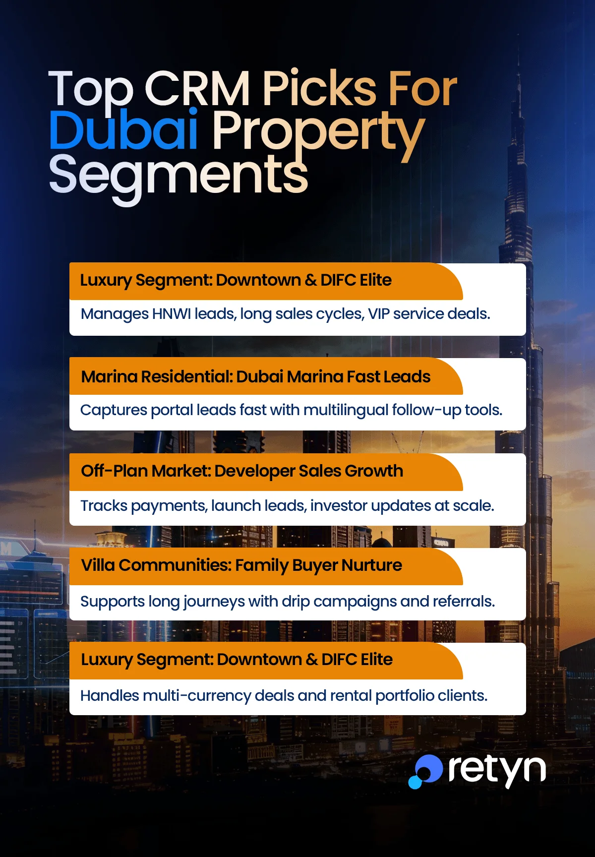 top crm picks dubai property segments