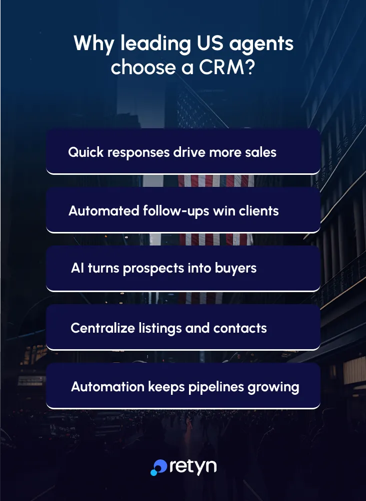 why leading us agents choose crm