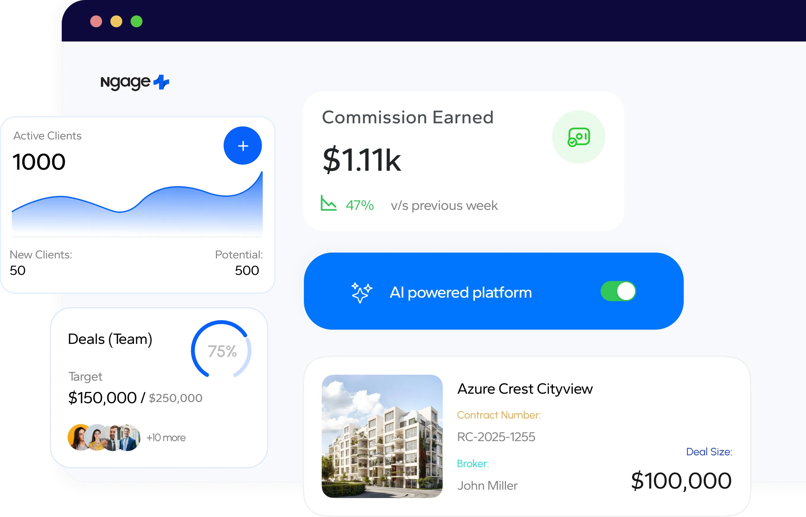 Retyn Real Estate CRM Software for Brokers
