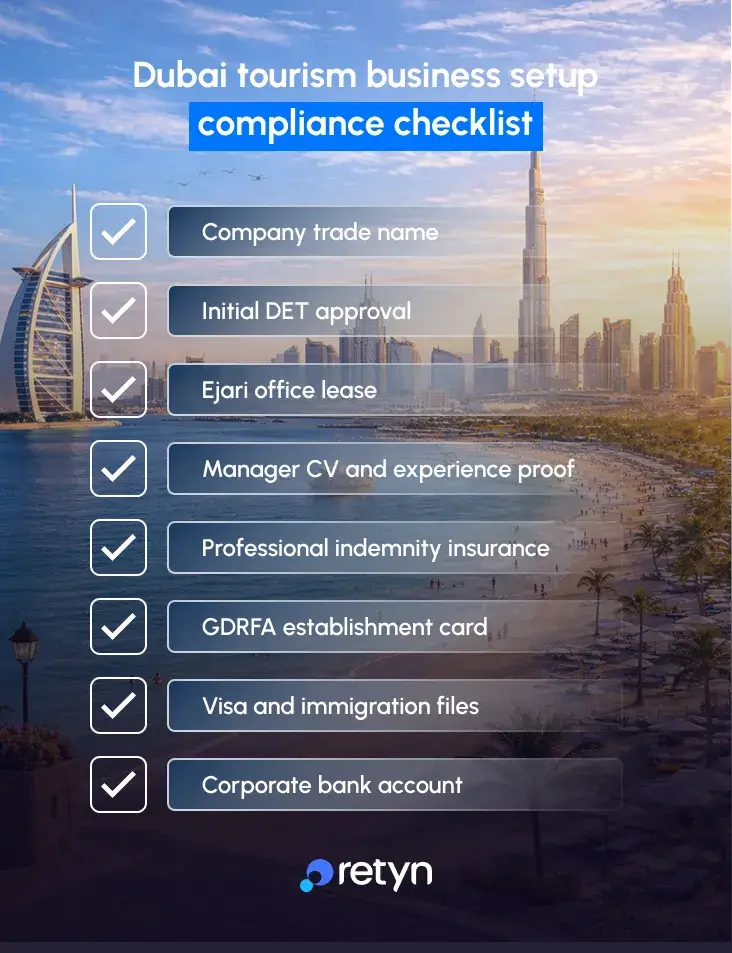 Dubai tourism business compliance