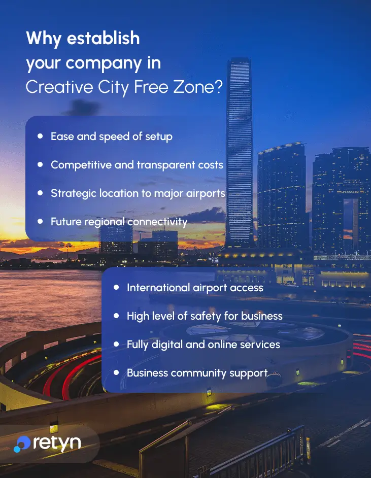 Fujairah Creative City benefits