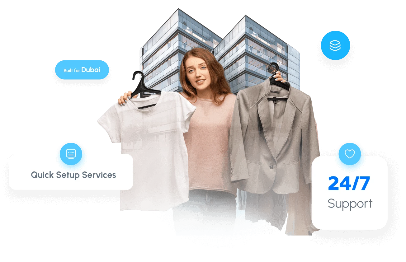 Clothing company setup in Dubai