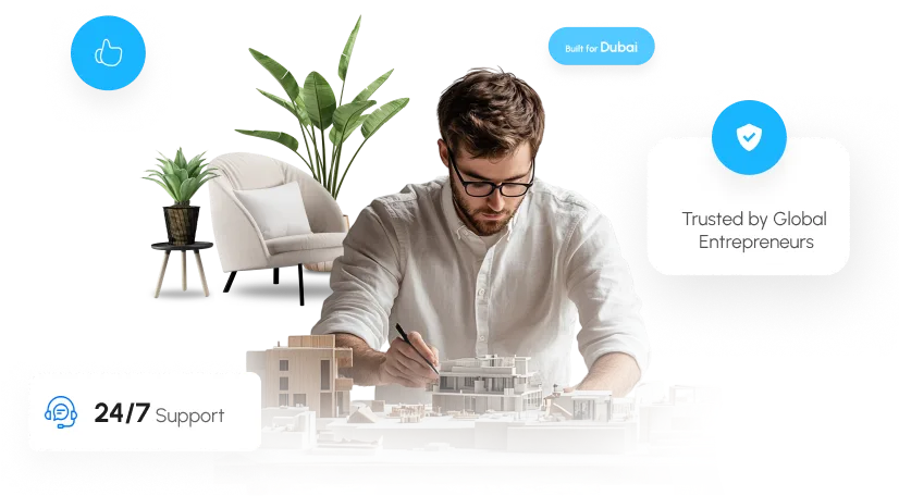 Interior design company setup in Dubai