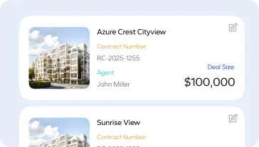 Customizable listing workflows