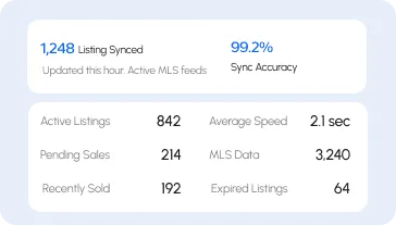 Live MLS Data Sync
