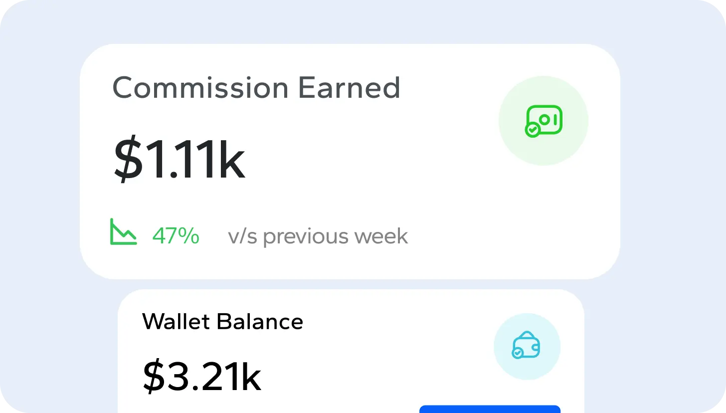 Commission tracking and insights