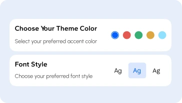 Customization and scalability