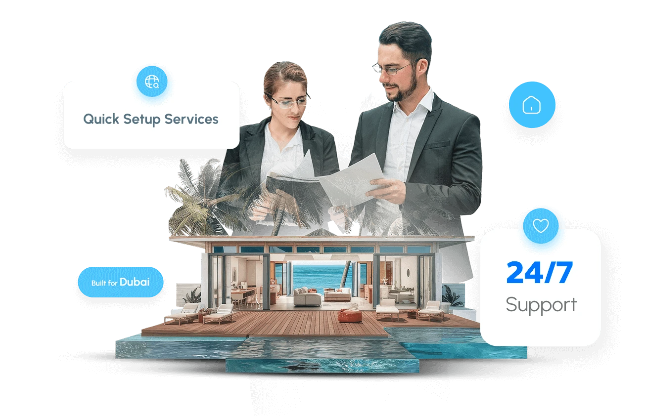 Vacation rental company setup in Dubai