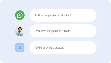 WhatsApp chat history and contact management