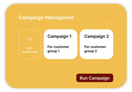 Marketing campaigns for customer segments