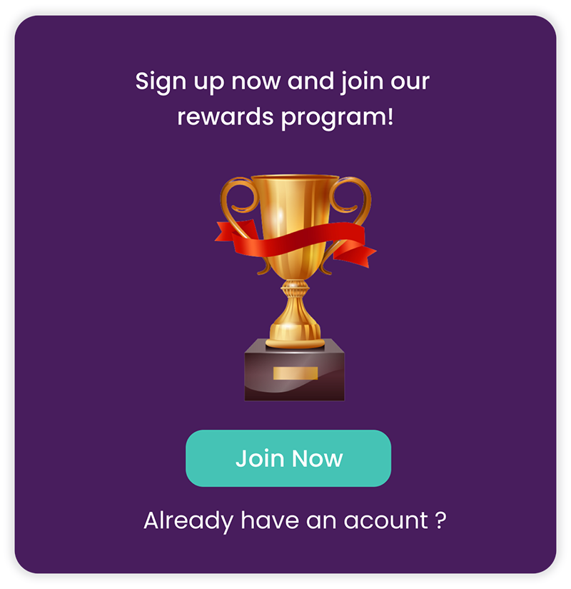 Offer rewards at acquisition