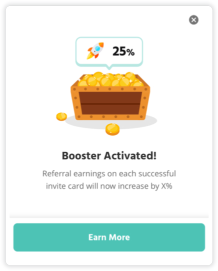 Highly rewarding referral programs