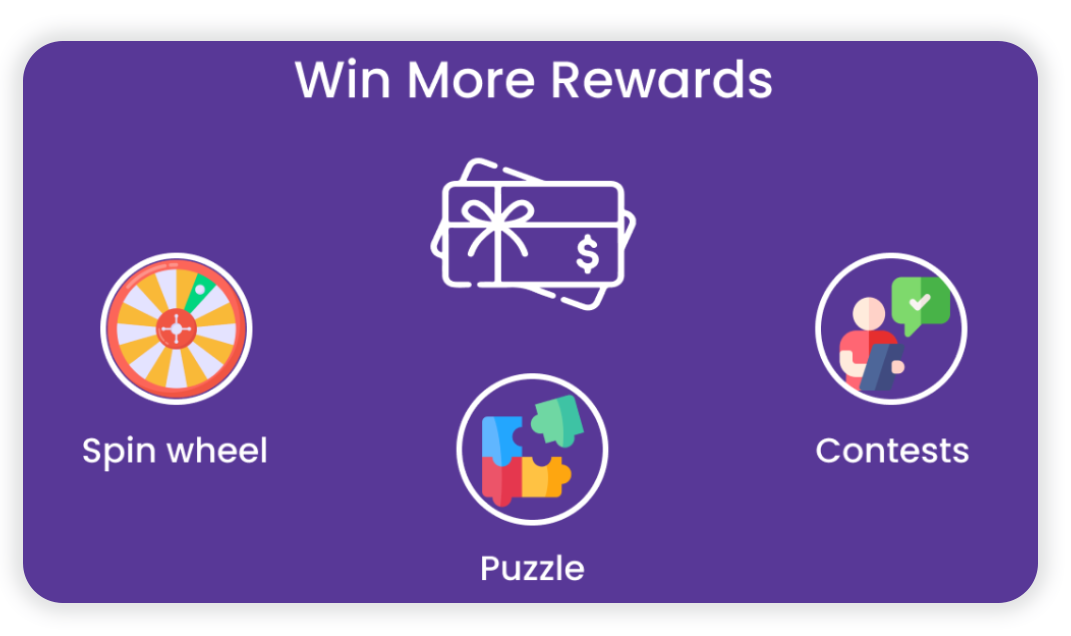 Run games and reward offers