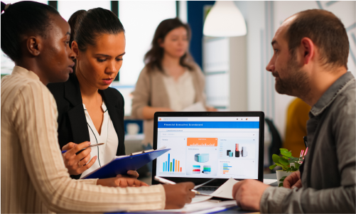Employee compensation dashboard