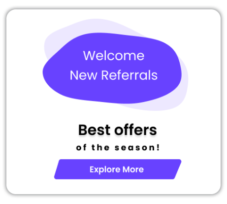Welcome new referrals
